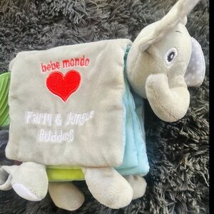 Elephant Baby Plushy Book Touch & Feel